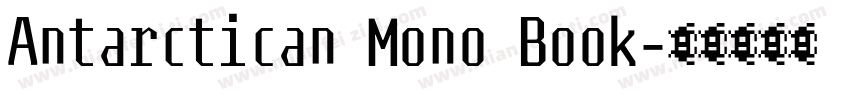 Antarctican Mono Book字体转换